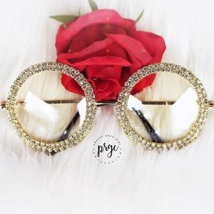 Oversized Clear Circle Glasses